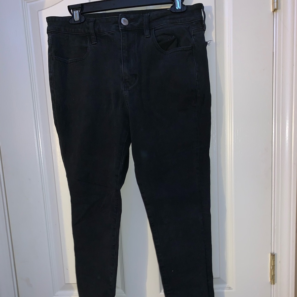 Size 12 Black Hi-rise Jeggings